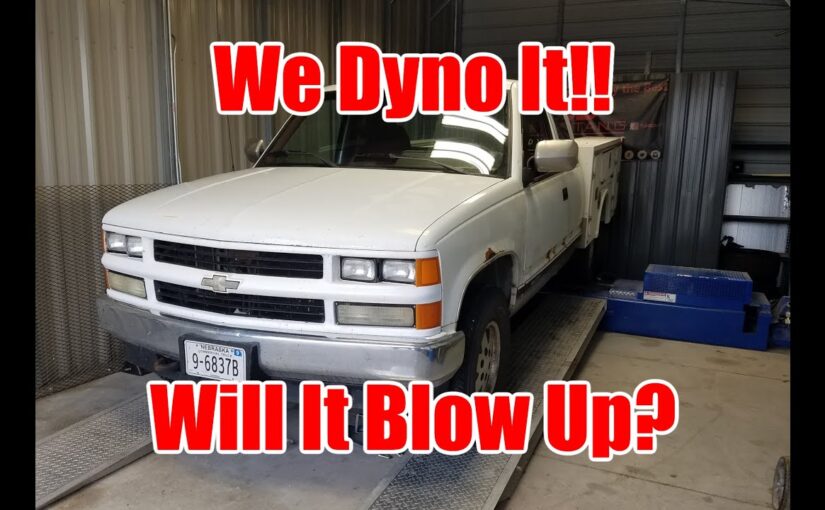 Dyno Testing The 300,000 mile 1990 OBS Chevy Before The Engine Swap. Will It Make Any Power, or Blow Up?