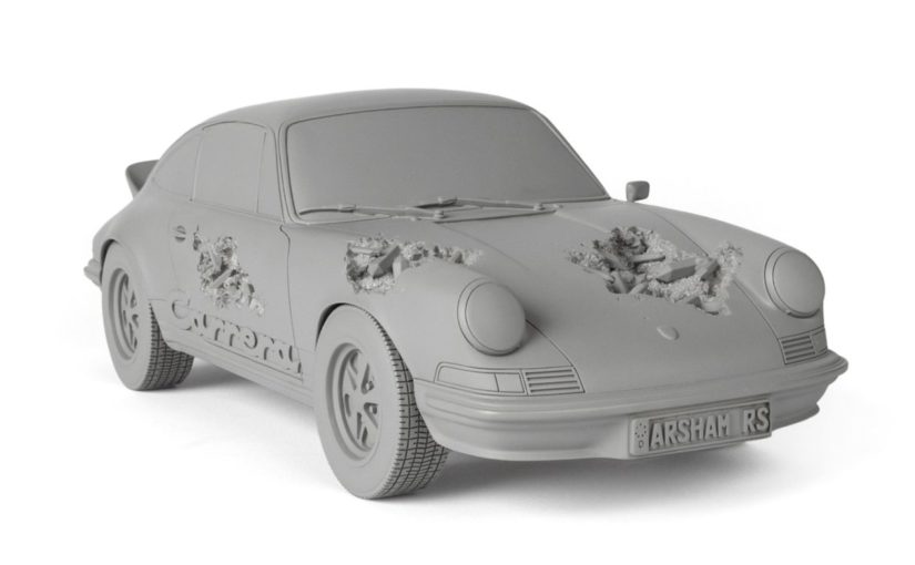 Daniel Arsham is Releasing a Limited Edition Eroded Porsche Carrera RS Sculpture